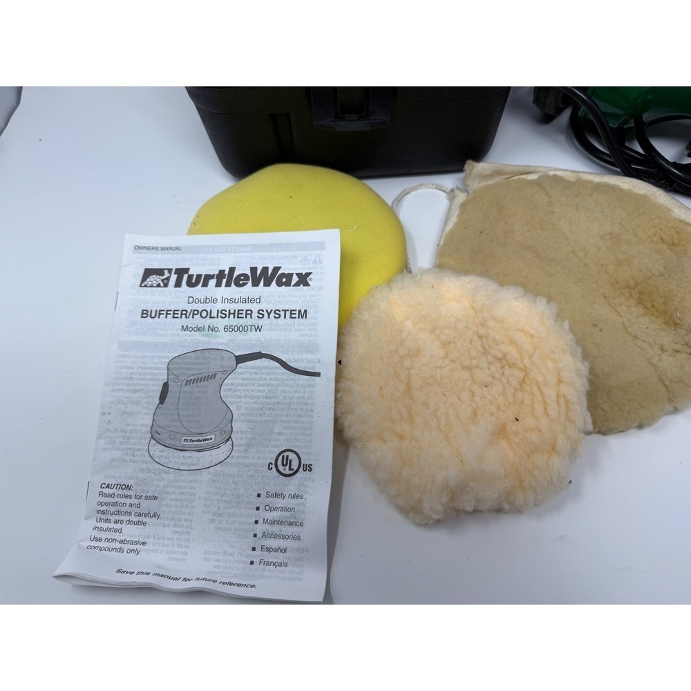 Turtle Wax 65000TW Random Orbit Waxer Buffer Polisher, Used good shape *works*